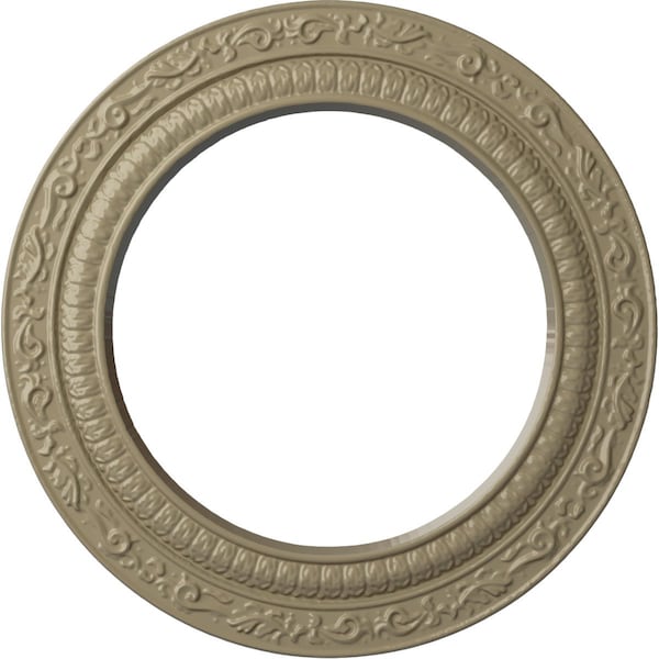 Ekena Millwork Andrea Ceiling Medallion (Fits Canopies up to 8"), Hand-Painted Gobi Desert, 12"OD x 8"ID x 1/2"P CM12ADGDF - main